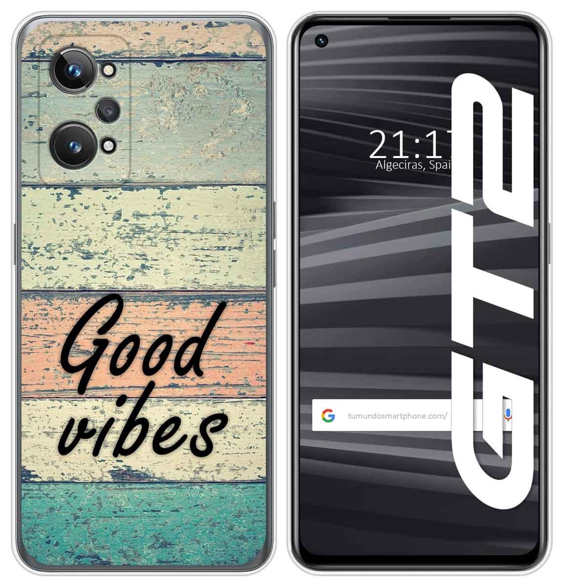 Housse En Silicone Pour Realme GT 2 5G Design Bois 01 Dessins | eBay