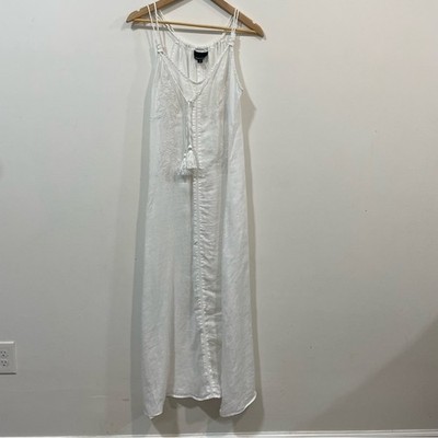 Cynthia Rowley 100% Linen Coastal Grandma Minimalist Lagenlook Maxi Dress Size M | eBay Cynthia Rowley 100% Linen Coastal Grandma Minimalist Lagenlook Maxi Dress Size M | eBay