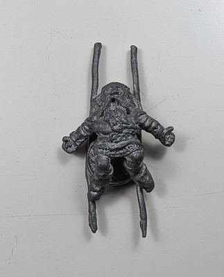 Citadel miniatures 1983 Fantasy Tribes FTD14 Dwarf Stretcher Party Wounded Dwarf