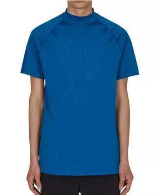 Nike Matthew Williams MMW NRG Mock Neck Top Shirt Blue Men Size S New DD9436-409