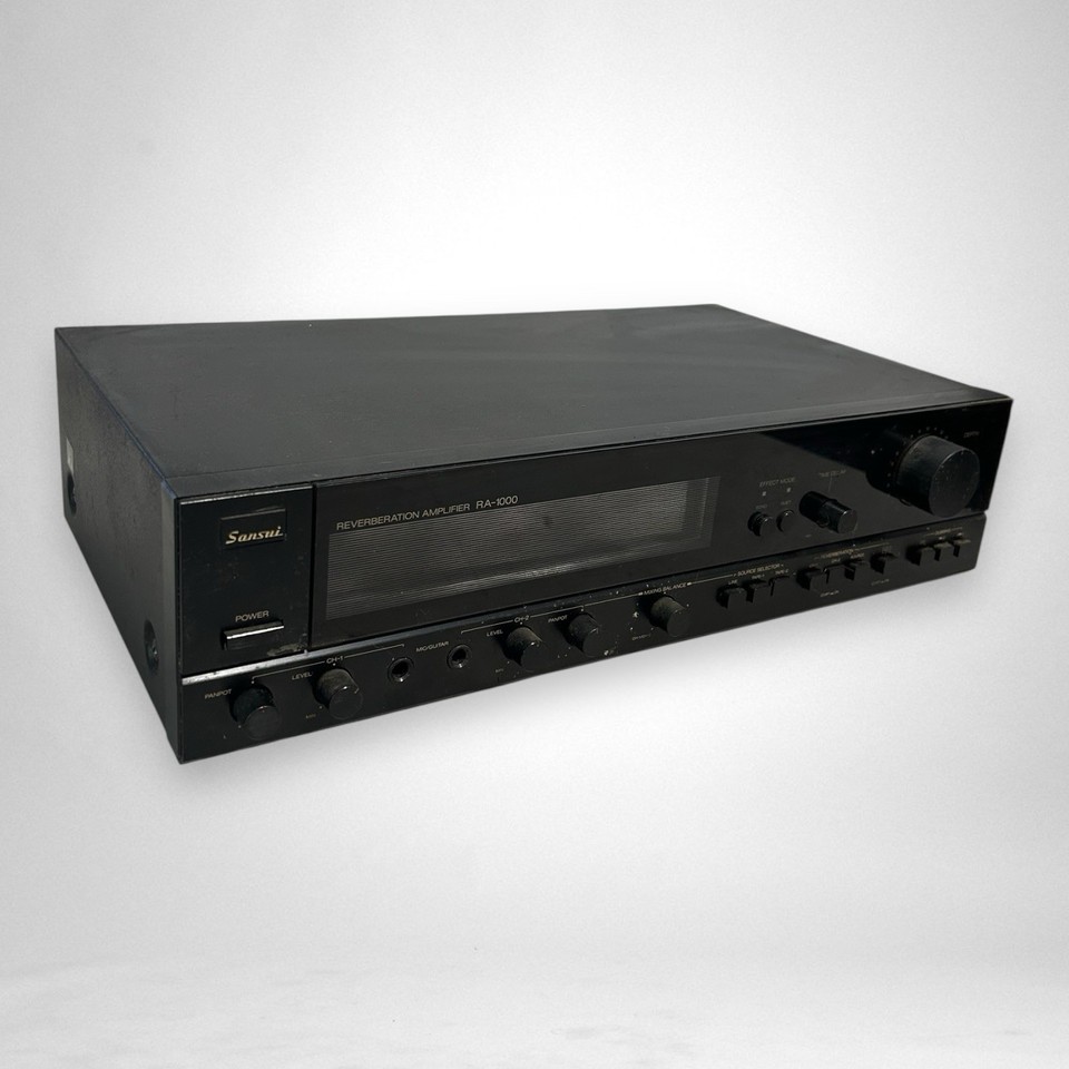 Sansui RA-1000 Reverberation Amplifier - Tested | eBay
