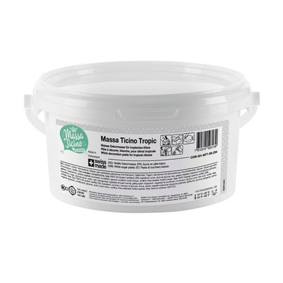 Mona Lisa Massa Ticino Tropic Carma Rollfondant 2,5kg im Eimer (10,78 /kg)