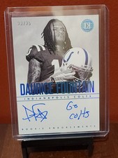 Daurice Fountain Rookie Auto 2018 Panini Encased Colts North Iowa 23/25