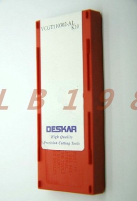10Pcs NEW- DESKAR CNC   VCGT110302-AL K10 #qo