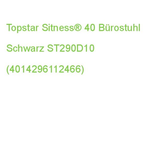 Topstar Bürostuhl Sitness 40, St290d10 Kunstleder