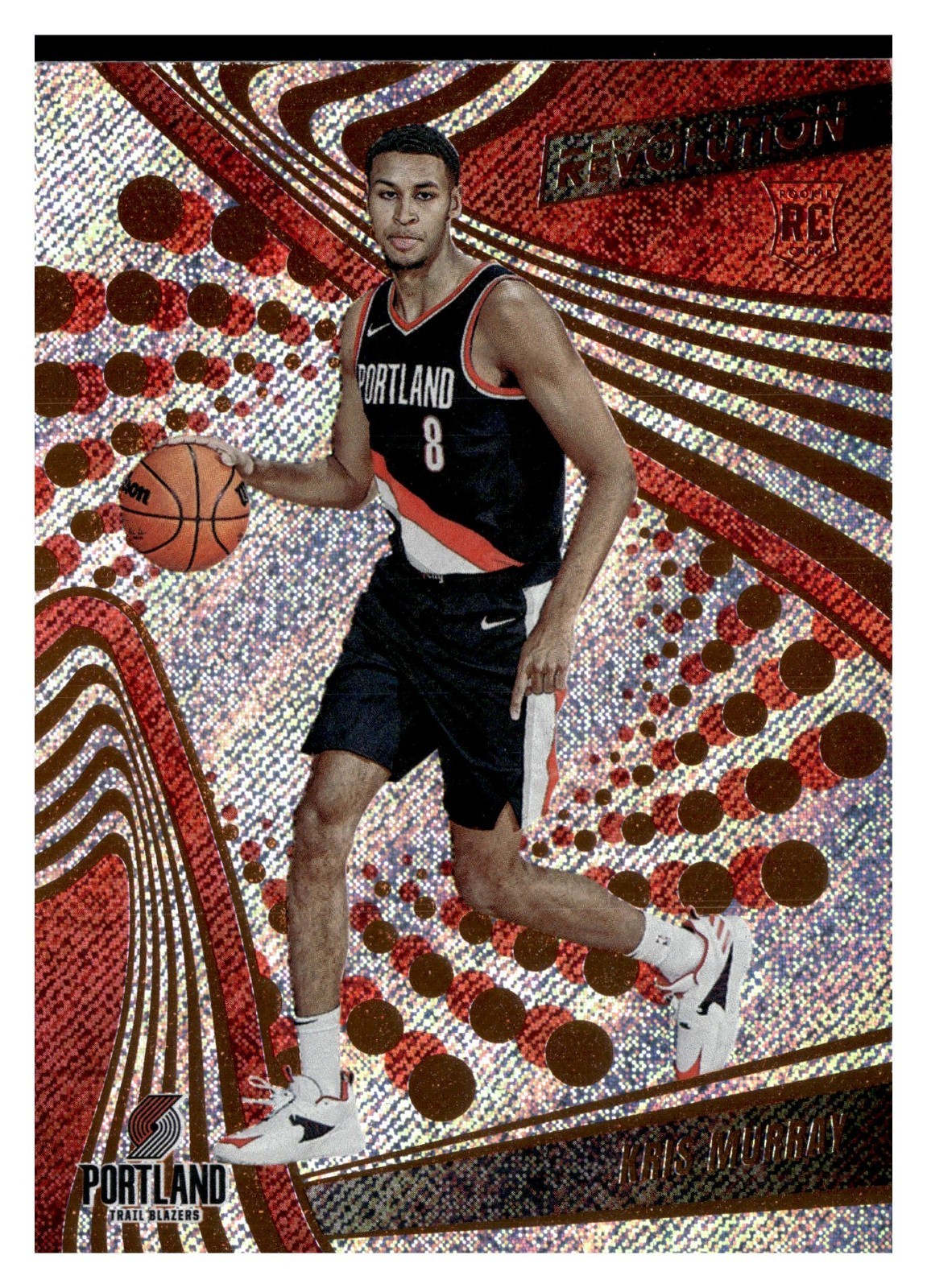 Kris Murray 2023-24 Panini Revolution ROOKIE #124 Portland Trail Blazers RC A3