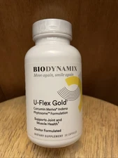 Biodynamix U-Flex Gold  Support Joint & MUSCLE HEALTH --30 Capsules Exp: 12/2025