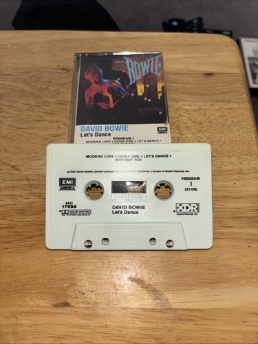 David Bowie Cassettes Lets Dance & Tonight Expanded Dynamic Range - Picture 3 of 8