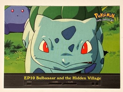 Topps Pokemon Series 1 and Series 2 Cards Blue Black Green Red Logo