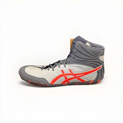 ASICS Aggressor 5 Mens Mist US 15 Suede Wrestling Boxing Sneakers Shoes