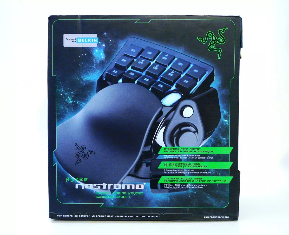 Razer nostromo expert gaming keypad