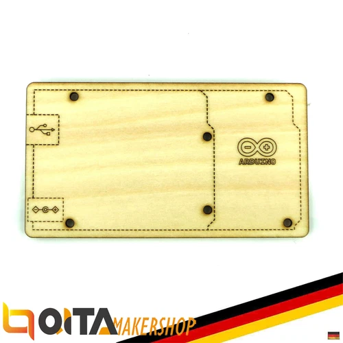 Einfach zu Montierendes Basis-Holz Kompatibel mit Arduino Mega Uno Leonardo DUE