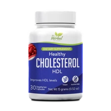 Healthy HDL Cholesterol - Increase HDL Levels - 100% Herbal and Natural
