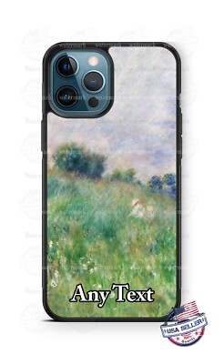 Pierre-Auguste Renoir Meadow Painting Phone Case Cover fits iPhone Samsung Gift