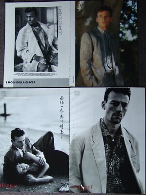 CLIPPINGS - ALAIN GOSSUIN fashion model, 41 PAGES
