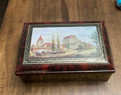Henry Lambertz GMBH Large German Cookie Tin 1997