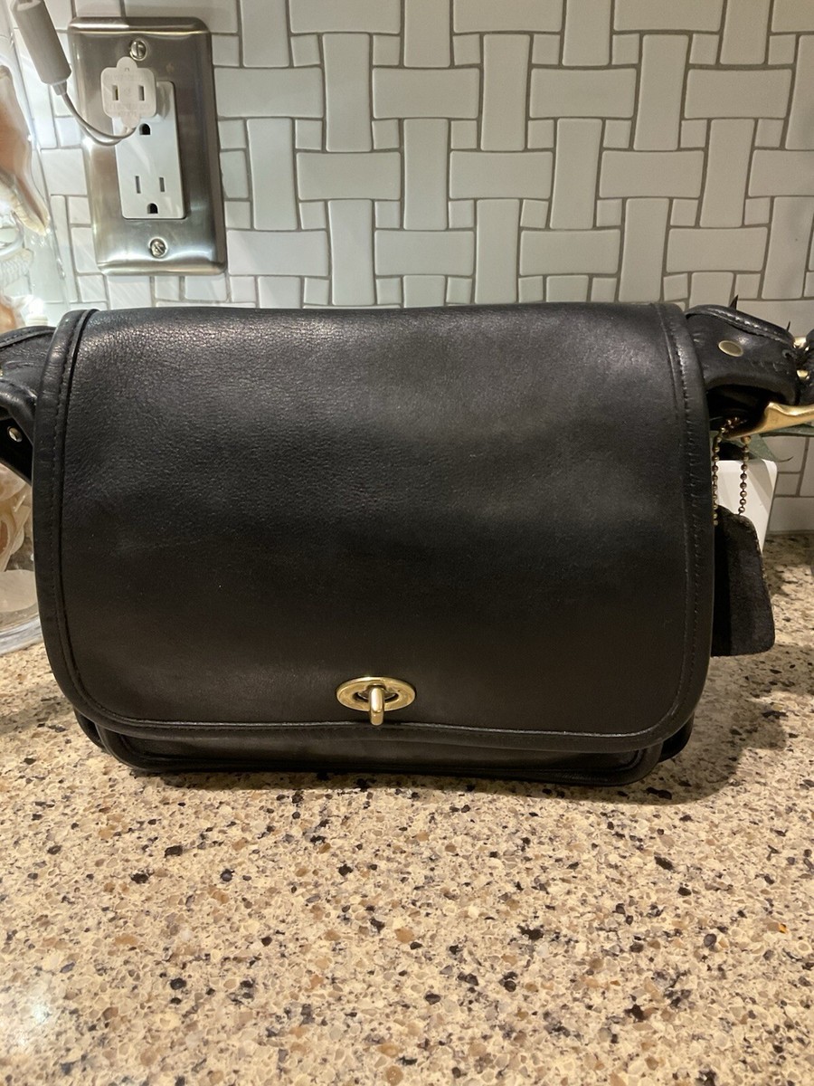 Coach Vintage Legacy Rambler Crossbody Shoulder Bag Satchel 9061