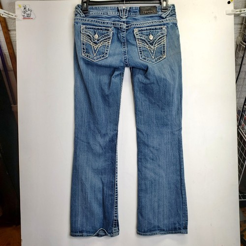 VIGOSS Women’s The New York Bootcut Flap Pocket Denim Jeans Size 9/10 Length 33 - Picture 19 of 23
