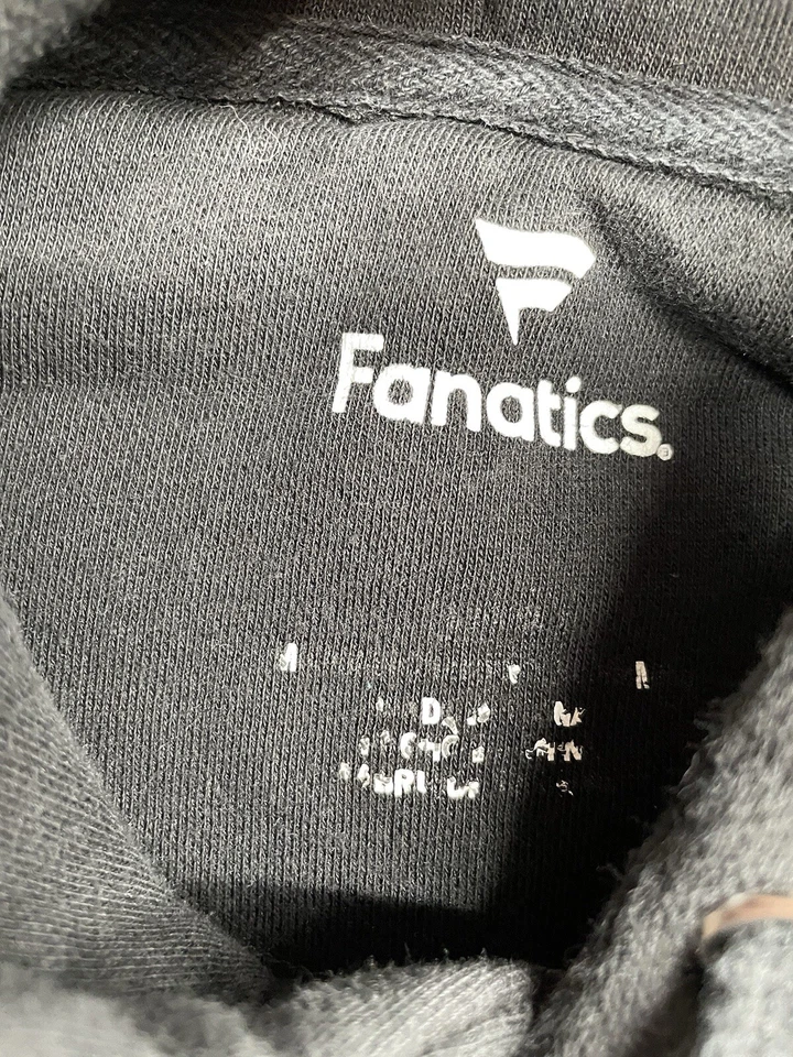 Chicago White Sox Sudadera con Capucha Mujer Mediana Negra Pullover Sudadera con Capucha Fanáticos Foto 4 de 4