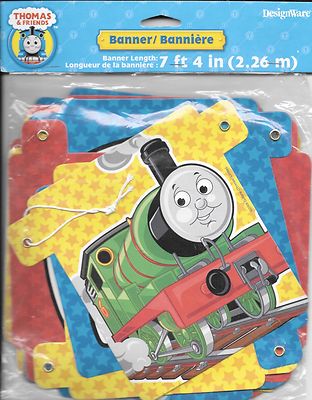 Thomas & Friends Birthday Party Invitations and Thank You Cards Plus A Banner