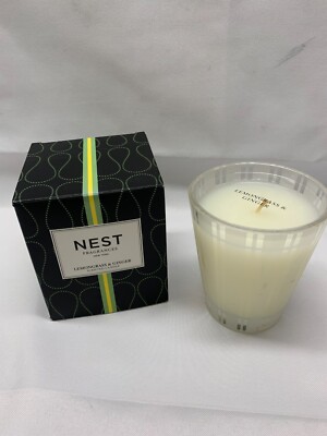 NEST New York LEMONGRASS & GINGER Scented Candle-8.1 oz *New-Box Damage