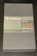 Fujifilm M321SP Betacam SP Video Cassette, 90 minute, Unused