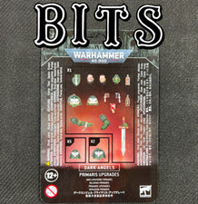 Warhammer 40k Dark Angels Primaris Upgrade Kit Bits Space Marine Adeptus OOP