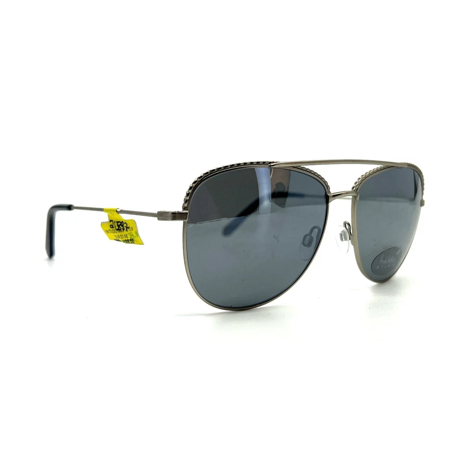 Gafas de sol Nicole Miller NMS14 COL70 aviador azul plata marcos 57-17-140 A3 Foto 2 de 4