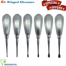 Dental Winged Elevators For Tooth Removal Tools Veterinary Luxating Instruments