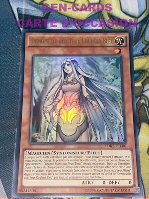 Yu Gi Oh Karte MÄDCHEN MIT BLAUEN AUGEN FARBE LDK2-FRK06