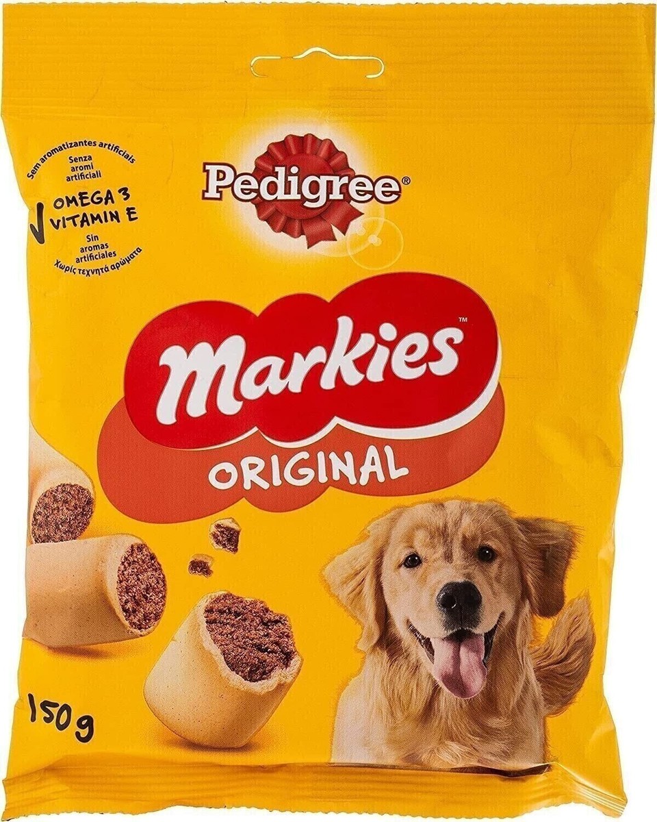 New PEDIGREE MARKIES Dog Treats Biscuits with Vitamins Minerals