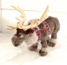 Disney Store Frozen Sven Reindeer Plush Stuffed Animal Moose Deer Toy 15"  