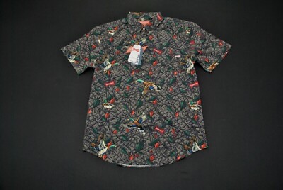 NWT Budweiser King of Quacks RSVLTS Shirt Beer Ducks L Large Kunuflex 5722S