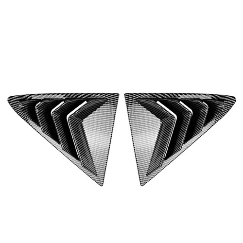 Rear Window Louver Shutter Cover Trim For Ford Fiesta MK8 2018-2024 - Picture 3 of 8
