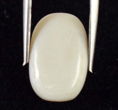 Australischer Weißer Opal Edelstein 100% Natürlich 3.25 CT Ovale Form Certified