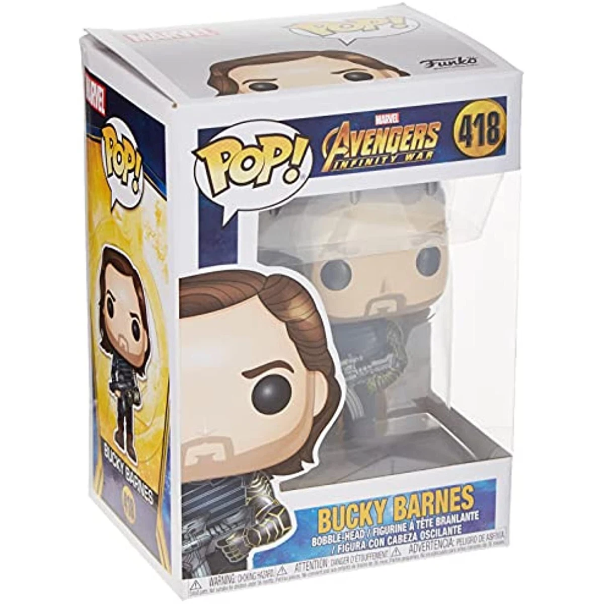Bucky funko pop best sale keychain