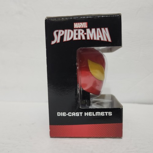 Spider-Man Iron Spider Figur Diecast Büste Kopf Helm Marvel Avengers Amazing - Bild 5 von 7