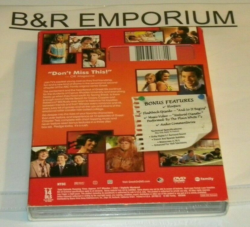 Greek Chapter Two (2000 ABC Family) - Widescreen - TV14 - New