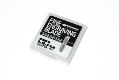 Tamiya 74147 - Präzisions Werkzeug - Gravurklinge 0,4mm - Neu