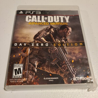 Call of Duty Advanced Warfare (Day Zero Edition) (Sony PlayStation 3, 2014) CIB