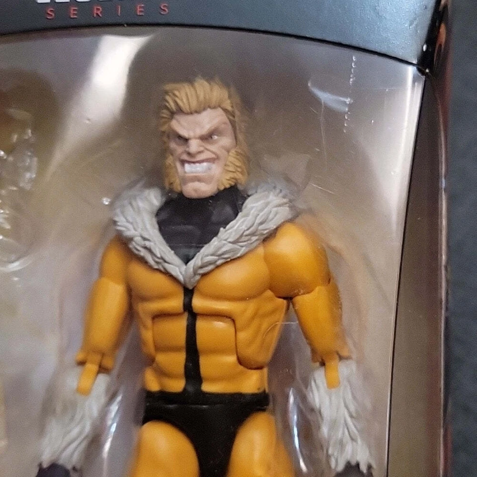 Opened no BUild a figure part x-men sabretooth marvel legends figure - Image 3 of 4