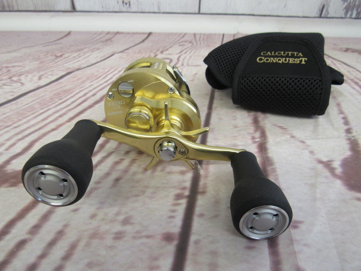 Shimano calcutta conquest fishing reel MD 300XGLH | eBay
