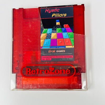 NES RETROZONE RETROUSB MYSTIC PILLARS LIMITED #23 COMPLETE