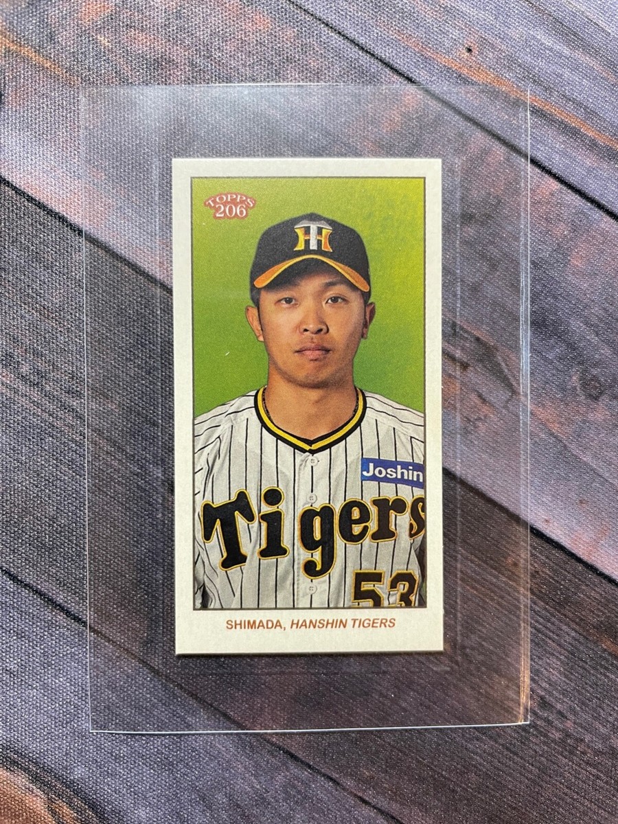 2023 Topps NPB 206 Tobacco Mini Kairi Shimada Hanshin Tigers #77
