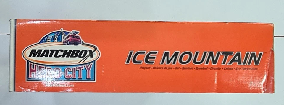 MATCHBOX MATTEL 2002 HERO CITY ICE MOUNTAIN NEW UNOPENED NOS  - Image 4 of 4