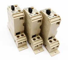 3x Siemens 8WA1011-8SF25 8WA1 011-8SF25 2A Circuit Breaker Terminal -used-