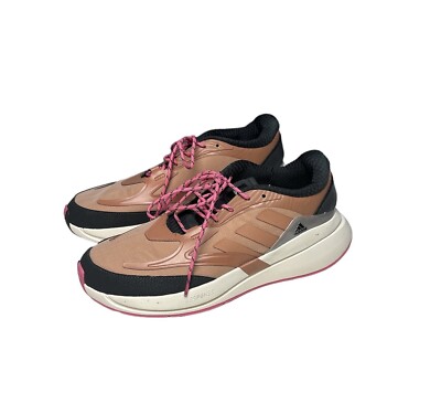 Adidas Brevard Women s Athletic Rose Pink Brown White Sneakers Size 8.5 HQ1701