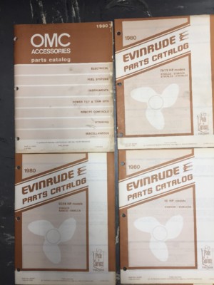 CATALOGUE DES PIÈCES Omc Evinrude Johnson Hors Bord 125 Comm Remote