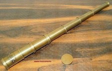 18''' żeglarska vintage mosiężna lornetka piracka, antyczny teleskop morski,...