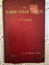 The Marine Steam Turbine J W Sothern 2nd Ed 1906 Vintage Hardback Book Free Post
